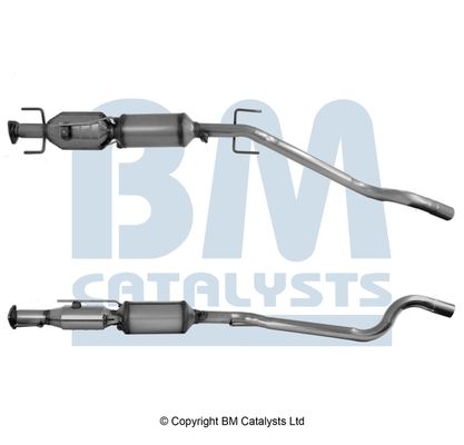 BM CATALYSTS Noki-/hiukkassuodatin, korjaussarja BM11076HP